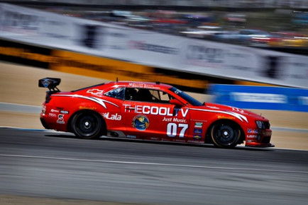 The Cool TV Camaro driven at Laguna Seca during the Grand-Am Racing weekend powered by Mazda.
