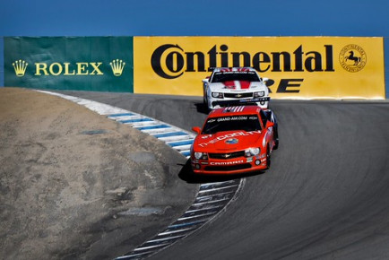 The Cool TV Camaro driven at Laguna Seca during the Grand-Am Racing weekend powered by Mazda.