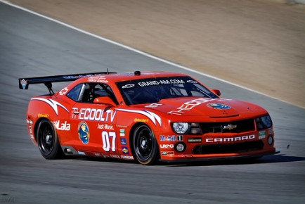 The Cool TV Camaro driven at Laguna Seca during the Grand-Am Racing weekend powered by Mazda.